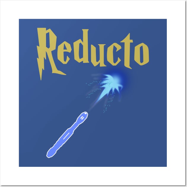 Reducto Wall Art by geeklyshirts